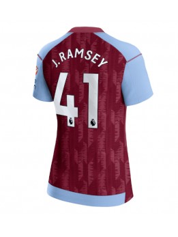 Aston Villa Jacob Ramsey #41 Heimtrikot für Frauen 2023-24 Kurzarm